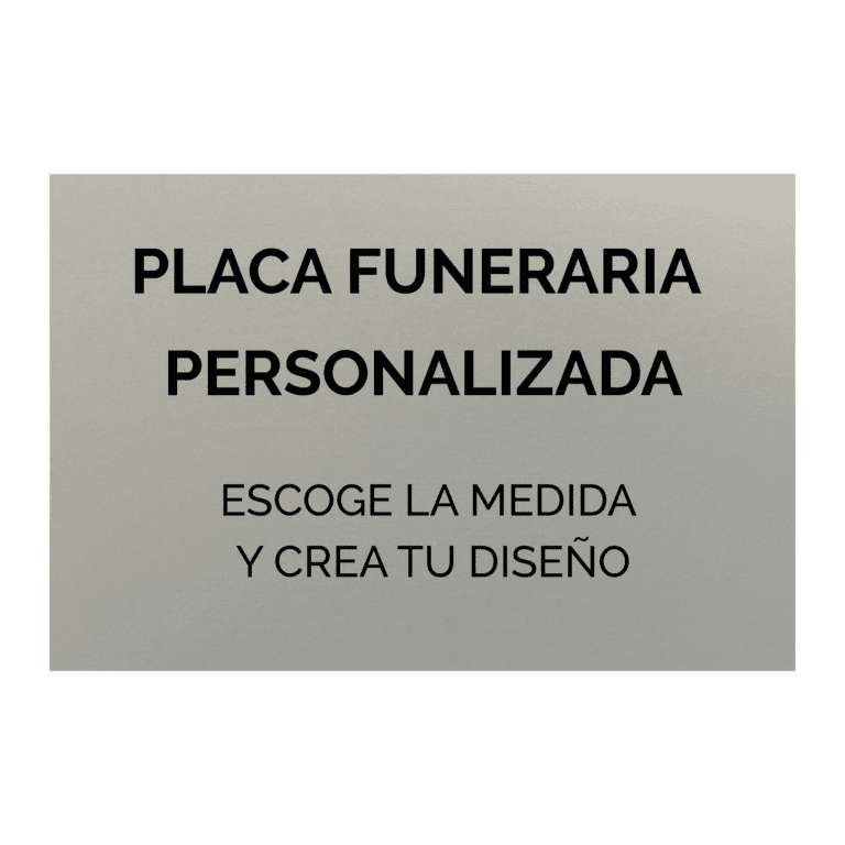 Placa funeraria