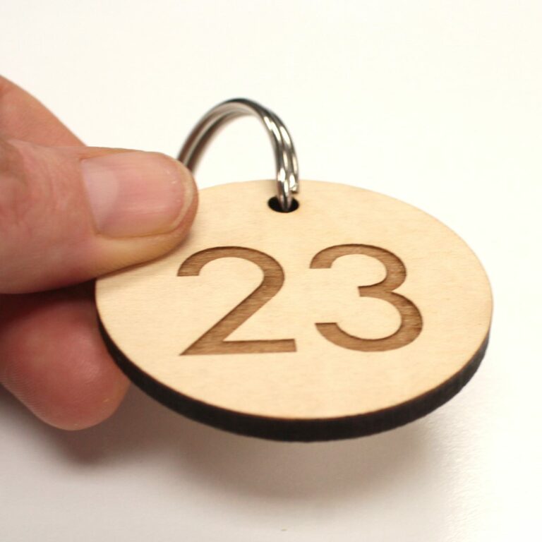 Llaveros numerados