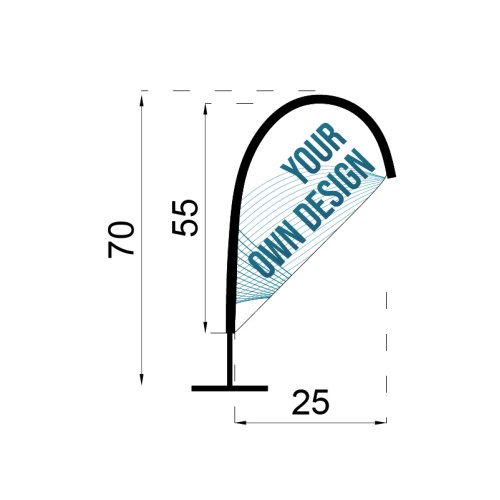 medidas mini bandera