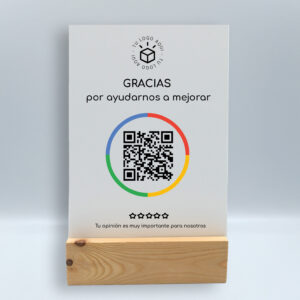 cartel valoraciones google