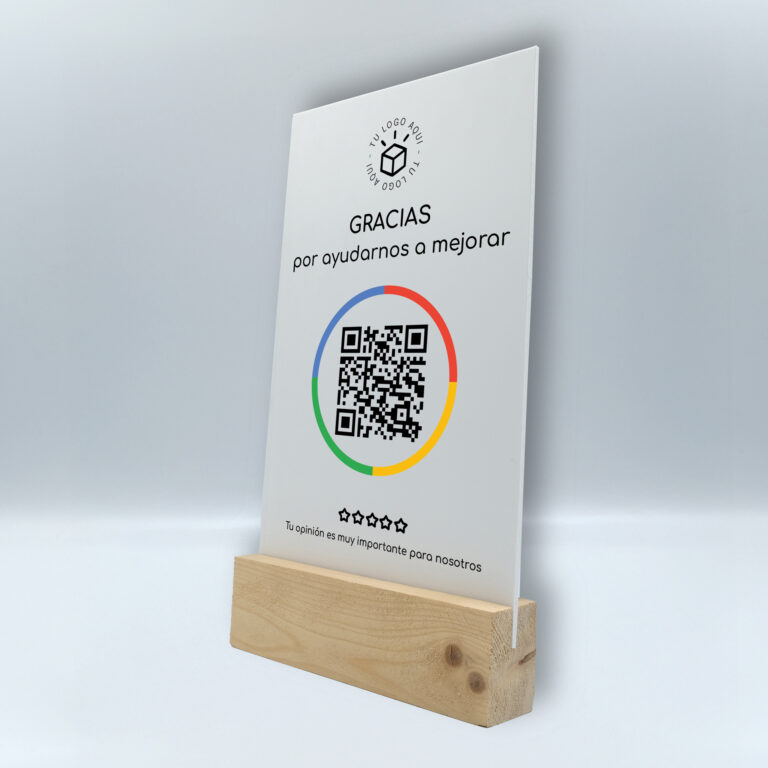 placa valoraciones google