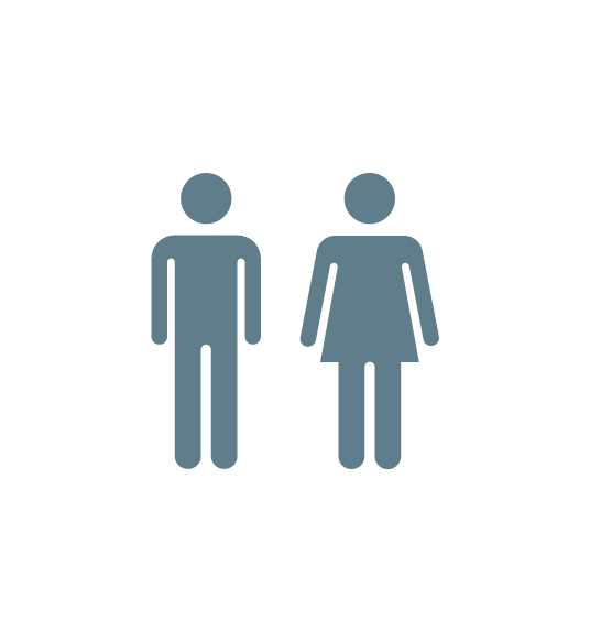 Mujer y hombre