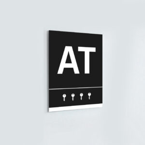 Placa homologada per Apartaments Turístics (Catalunya)