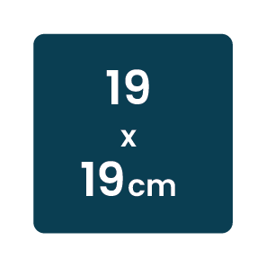 19x19x19cm